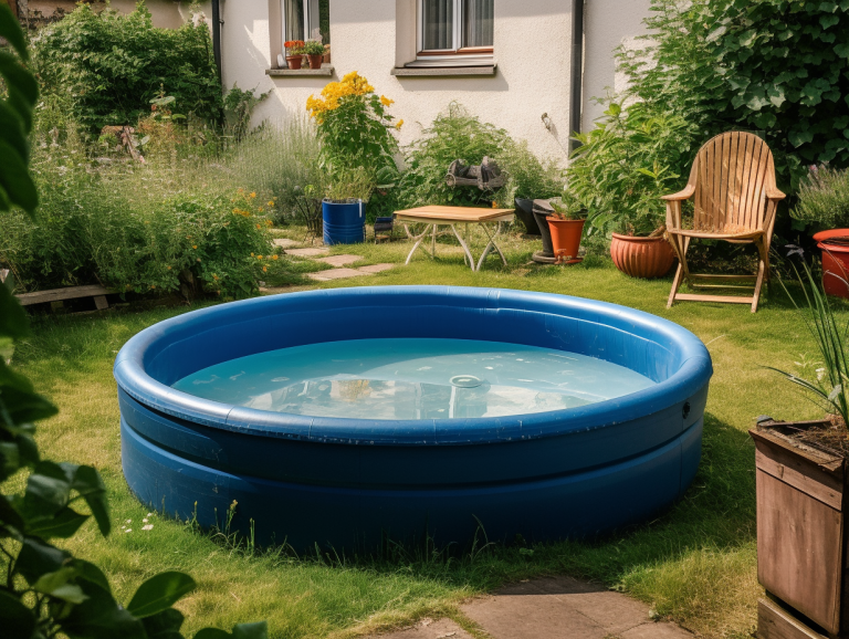 gabelschereblog a small paddling pool in the backyard of a smal 740bbe9a 5966 4311 8f69 e5c107857343